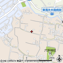 神奈川県中郡大磯町国府新宿649周辺の地図