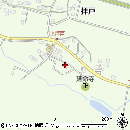 滋賀県高島市拝戸746周辺の地図