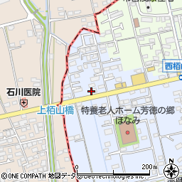 神奈川県小田原市栢山3615-5周辺の地図