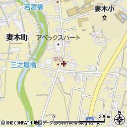 岐阜県土岐市妻木町1276-2周辺の地図