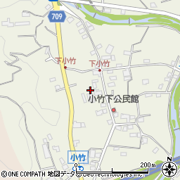 神奈川県小田原市小竹116周辺の地図