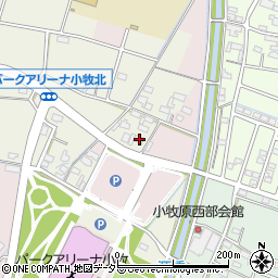 愛知県小牧市小牧原新田2704周辺の地図