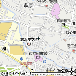 静岡県御殿場市萩原128周辺の地図