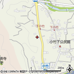 神奈川県小田原市小竹76周辺の地図