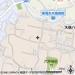 神奈川県中郡大磯町国府新宿613周辺の地図