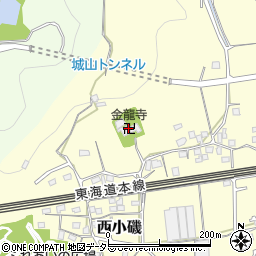 金龍寺周辺の地図