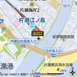 ファミリーマート片瀬江ノ島駅前店周辺の地図