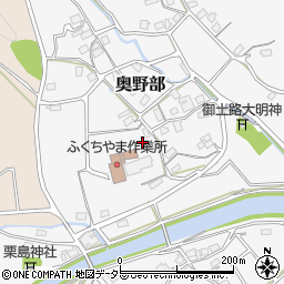 京都府福知山市奥野部254周辺の地図