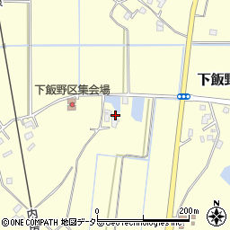 千葉県富津市下飯野2132周辺の地図
