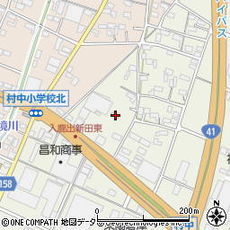 愛知県小牧市村中1215周辺の地図