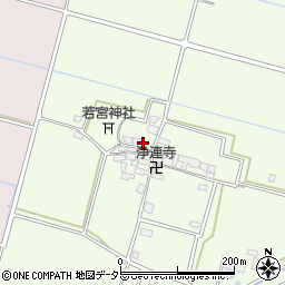 滋賀県高島市安曇川町下小川1850周辺の地図