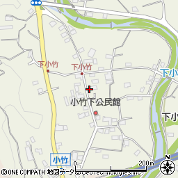 神奈川県小田原市小竹269-1周辺の地図