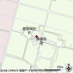 滋賀県高島市安曇川町下小川1849周辺の地図