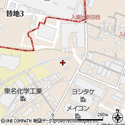愛知県小牧市入鹿出新田699周辺の地図
