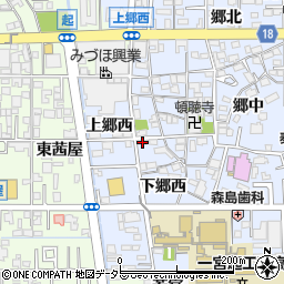 愛知県一宮市小信中島上郷西37周辺の地図