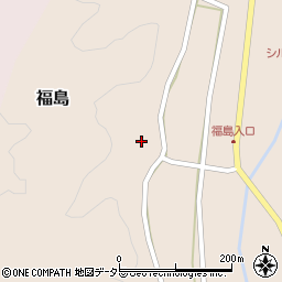 鳥取県西伯郡伯耆町福島73周辺の地図