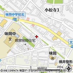 愛知県小牧市小松寺4丁目55周辺の地図