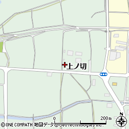 京都府綾部市井倉町（上ノ切）周辺の地図
