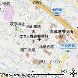 静岡県御殿場市萩原505周辺の地図