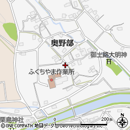 京都府福知山市奥野部257周辺の地図