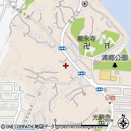 浦郷ヒルズ周辺の地図