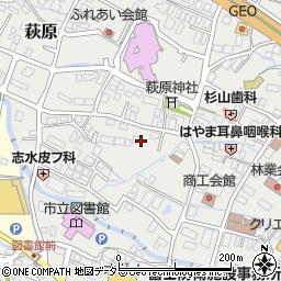 静岡県御殿場市萩原143周辺の地図