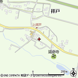 滋賀県高島市拝戸737-2周辺の地図
