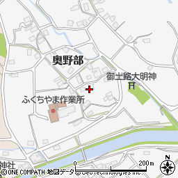 京都府福知山市奥野部212周辺の地図