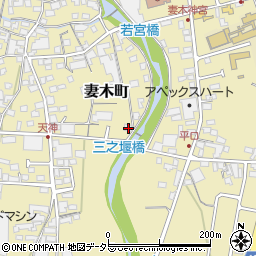 岐阜県土岐市妻木町1240周辺の地図