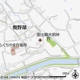 京都府福知山市奥野部221-4周辺の地図