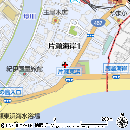 ファミリーマート湘南江ノ島店周辺の地図