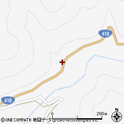 岐阜県恵那市上矢作町1273周辺の地図
