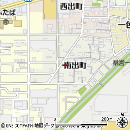 愛知県一宮市南出町59周辺の地図