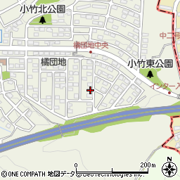 神奈川県小田原市小竹709-15周辺の地図