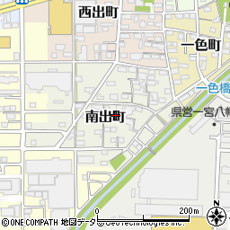 愛知県一宮市南出町49周辺の地図