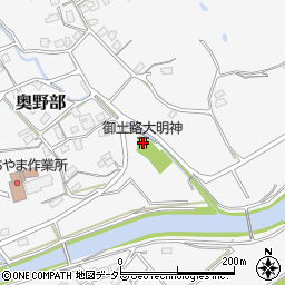 京都府福知山市奥野部916-2周辺の地図