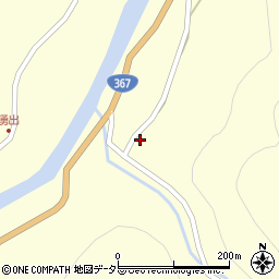 滋賀県高島市朽木村井238周辺の地図