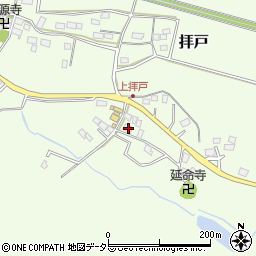 滋賀県高島市拝戸740周辺の地図