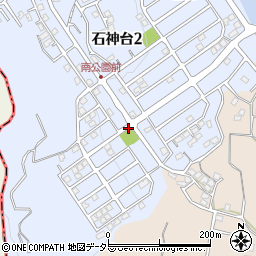 石神台南公園周辺の地図
