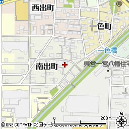 愛知県一宮市南出町29周辺の地図