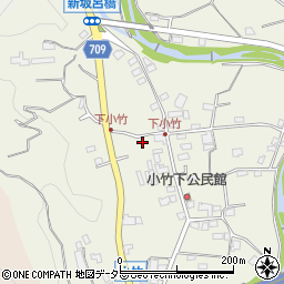 神奈川県小田原市小竹119周辺の地図