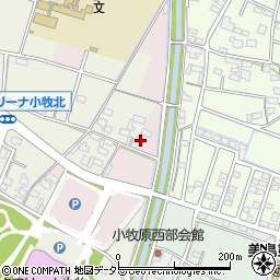 愛知県小牧市岩崎2565-3周辺の地図