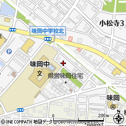 愛知県小牧市小松寺4丁目79周辺の地図