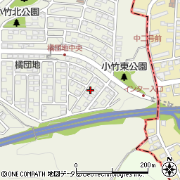 神奈川県小田原市小竹709-8周辺の地図