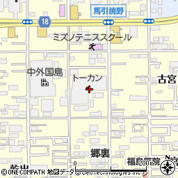 愛知県一宮市大和町馬引焼野78周辺の地図