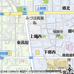 愛知県一宮市小信中島上郷西32周辺の地図