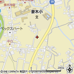 岐阜県土岐市妻木町周辺の地図