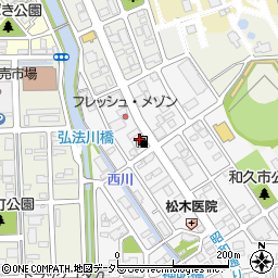 上原成商事株式会社　ＵＳ福知山サービスステーション周辺の地図