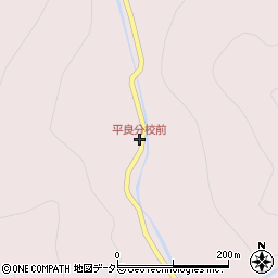 平良分校前周辺の地図