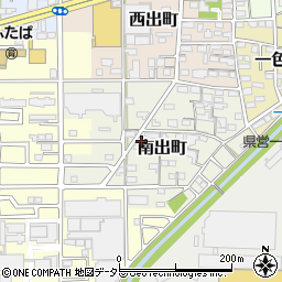 愛知県一宮市南出町69周辺の地図
